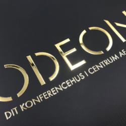 Katalog Brochure Odeon Guldfolie